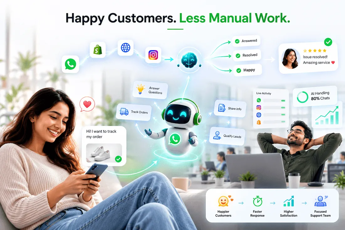 WhatsApp Customer Support Automation Experience