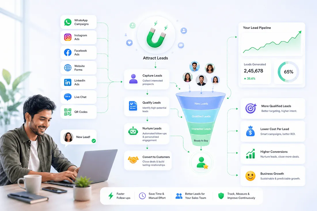 WhatsApp Lead Generation Experience